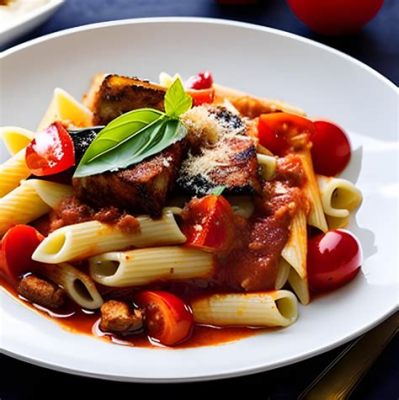  Pasta alla Norma: Một Món Ăn Ngon Khó Quên Trộn Hợp Sự Bánh Bèo Và Giòn Rụm Của Rau Cải Xanh!